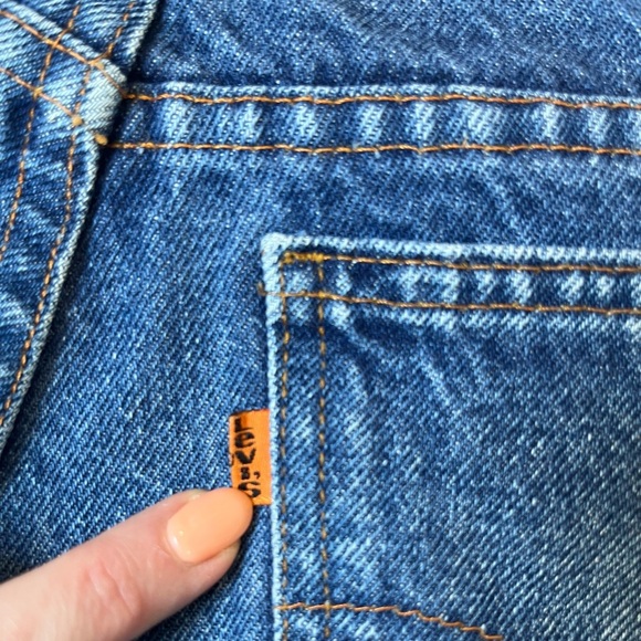 Vintage Orange Tab Levi’s Shorts - Picture 5 of 5